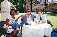 Regina Rogers, Tony Massarutto and Leopoldo Lombardi (Casina delle Rose, Rome)